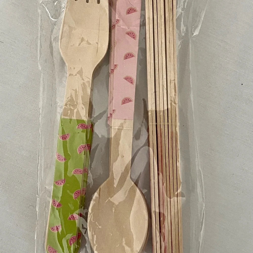 🦩 Flamingo PARTY utensils, placecards & straws